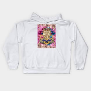 pink candy crystal venus Kids Hoodie